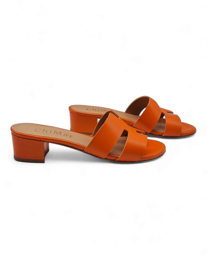 Ciabattina H T.30 Nappa Arancio