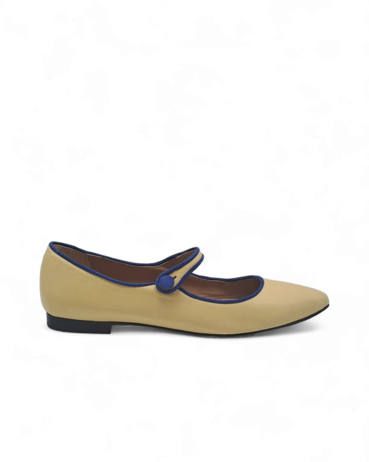 Ballerina Mary Jane Nappa Straw