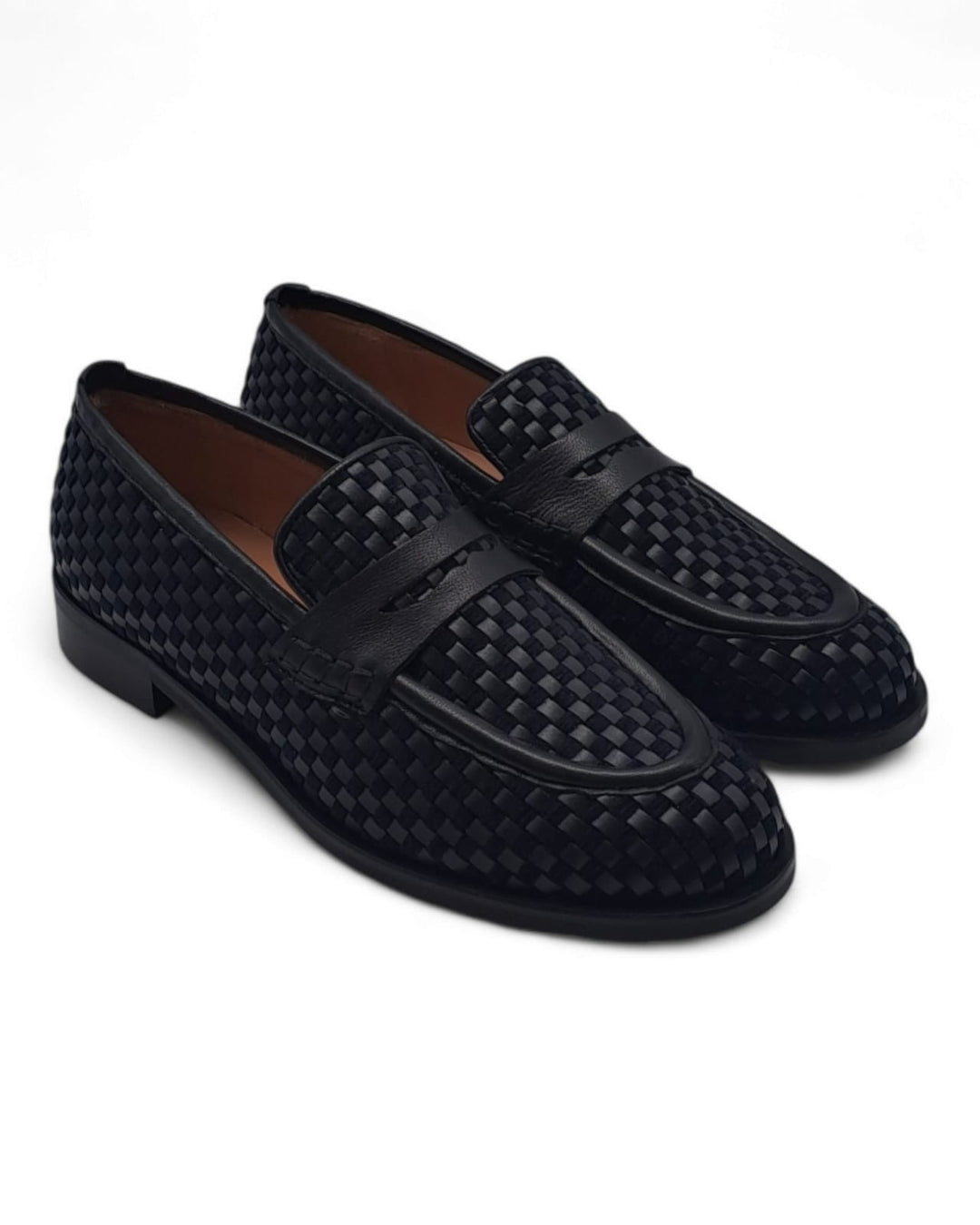 Mocassino Nancy Woven Nero