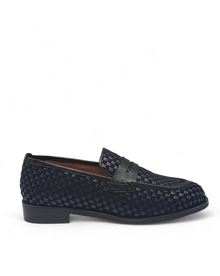 Mocassino Nancy Woven Nero