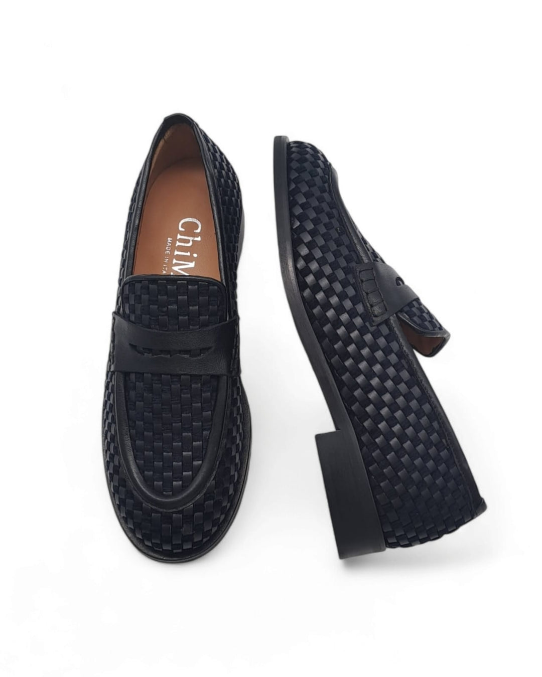 Mocassino Nancy Woven Nero