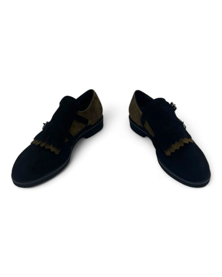 Mocassino Camoscio Nero / Mility