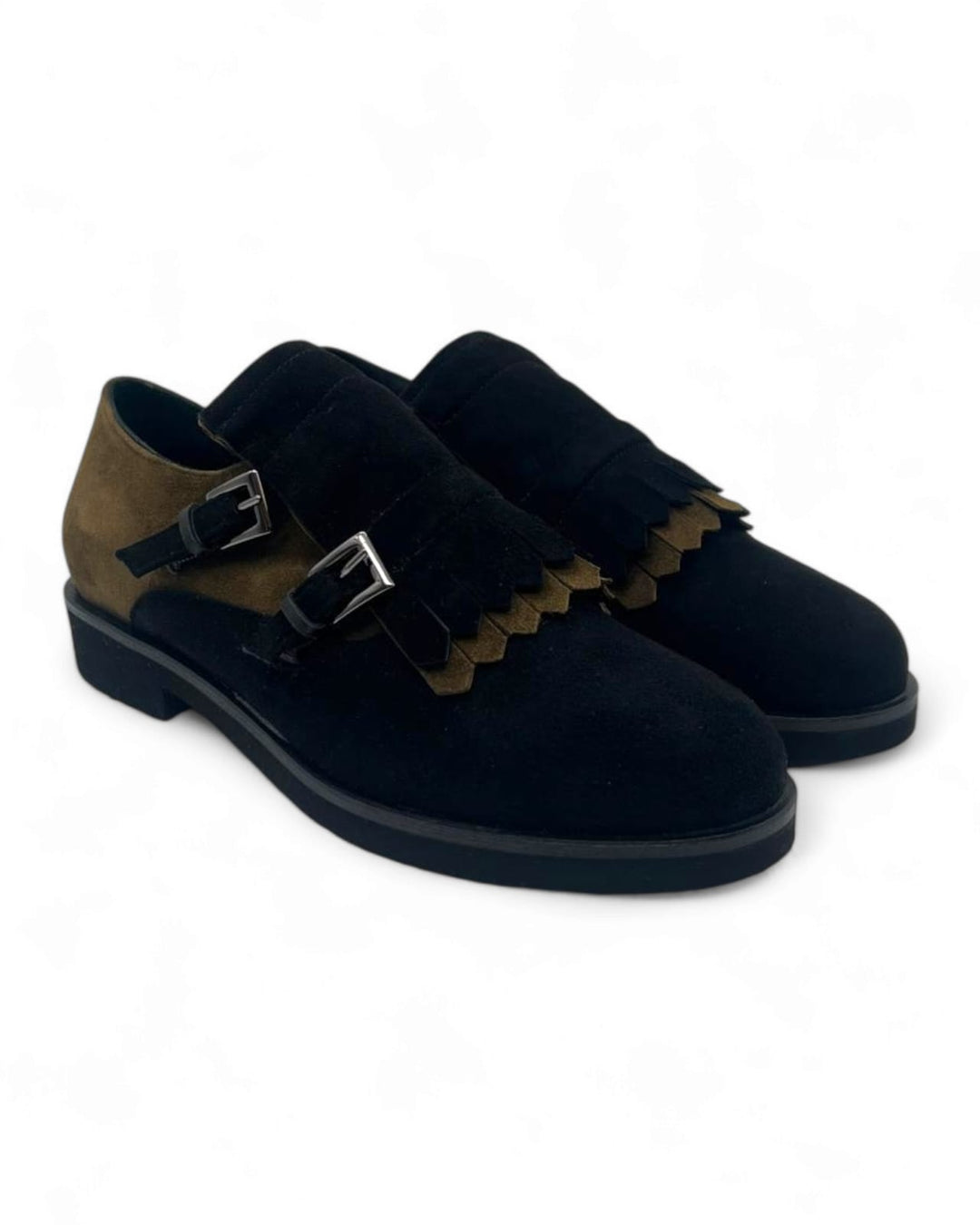 Mocassino Camoscio Nero / Mility