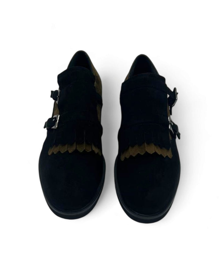 Mocassino Camoscio Nero / Mility