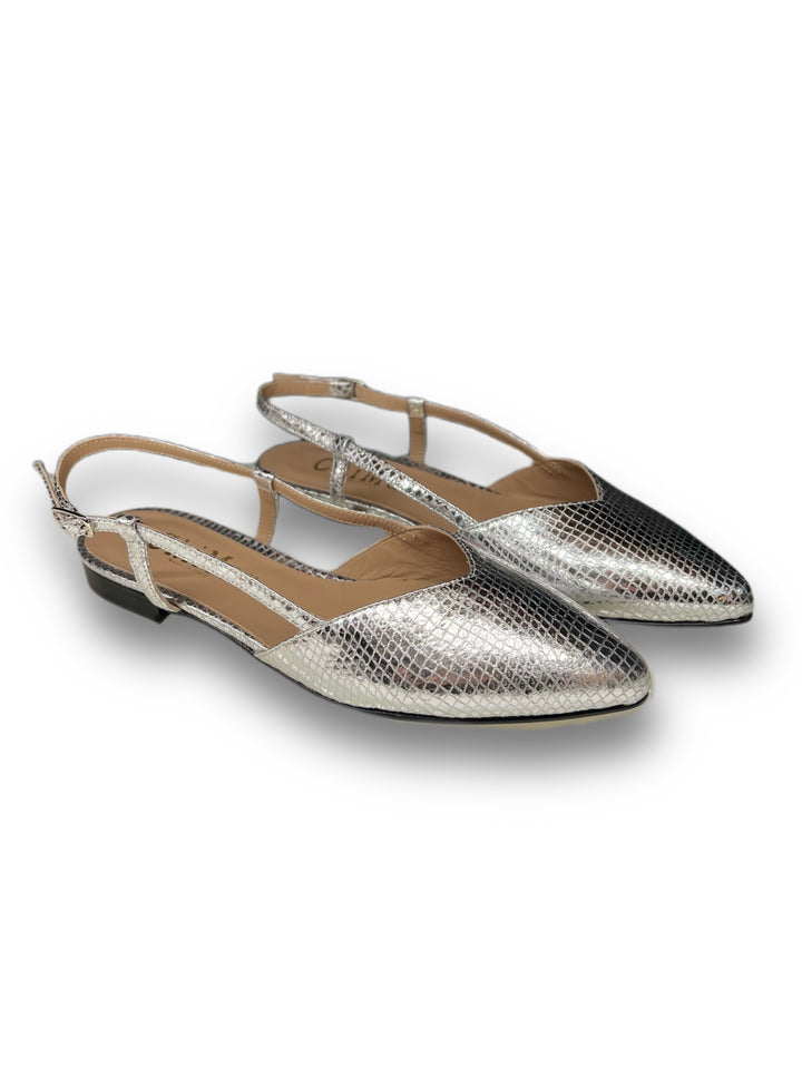 Slingback ChiMar Stampa/Argento