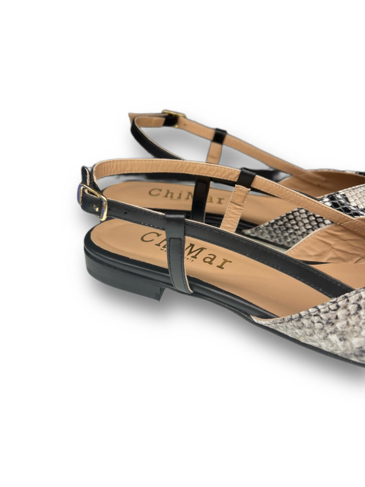 Slingback ChiMar Stampa/Roccia