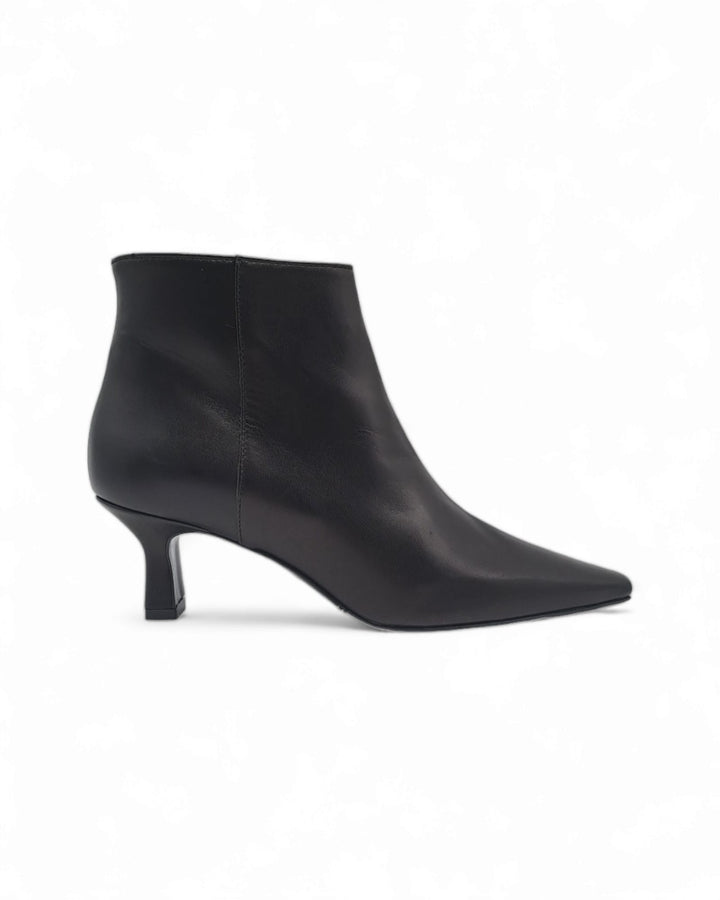 Black Focus Nappa Ankle Boot