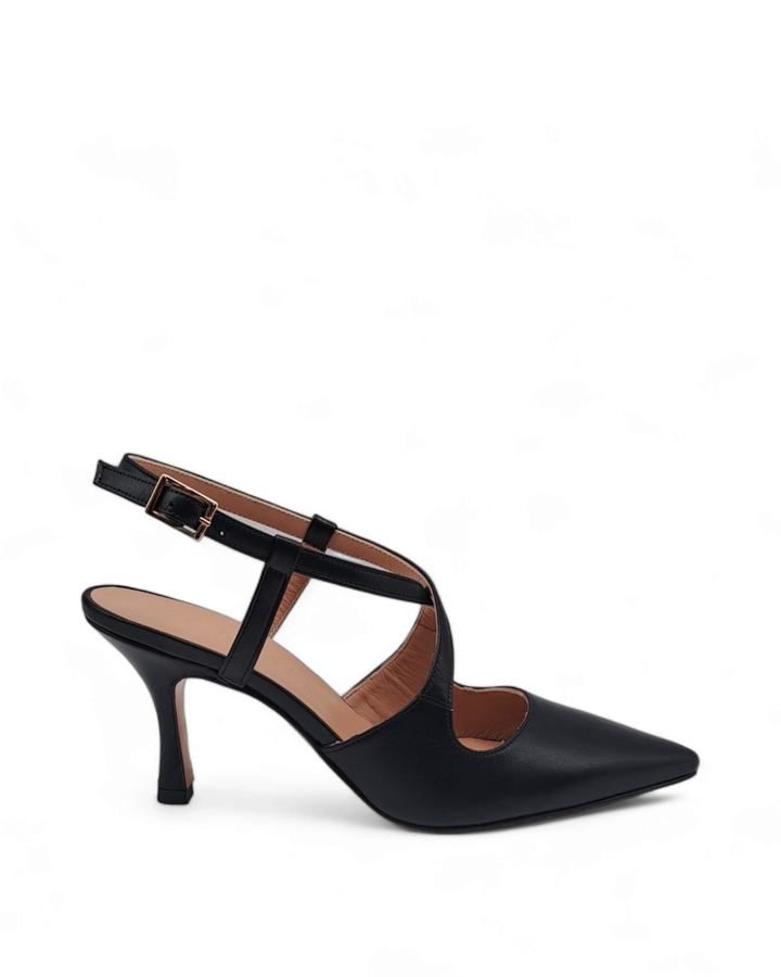 Claudia Nappa Black Slingback