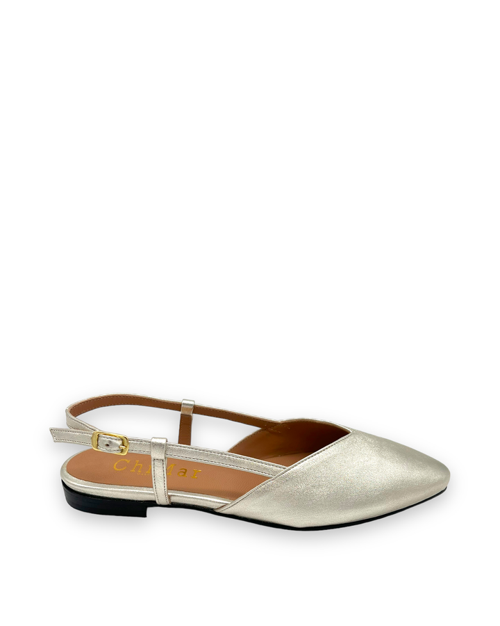 Slingback ChiMar Polverosa Platino