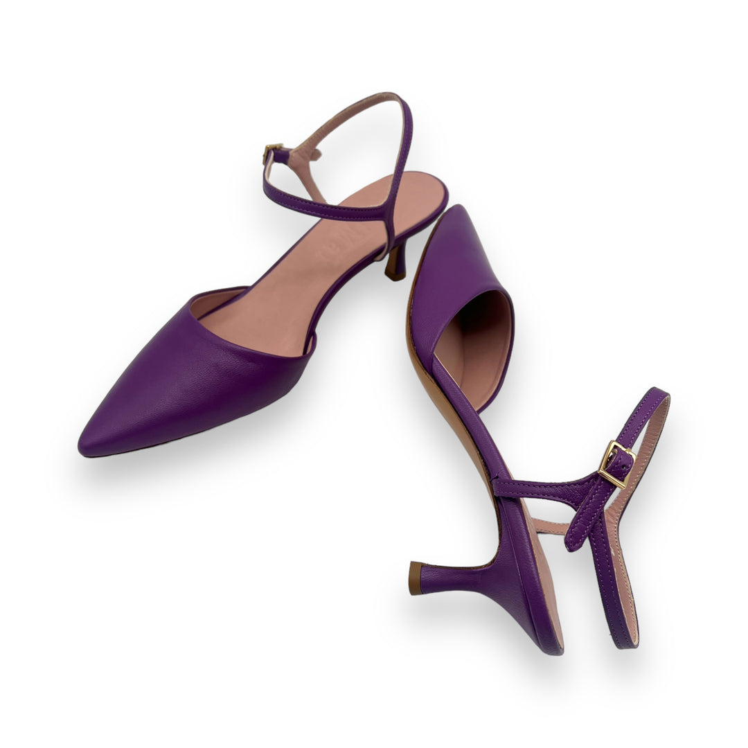 Slingback T5,5 Nappa Viola