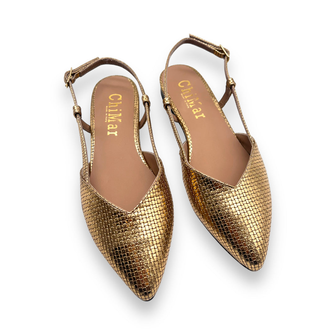 Slingback ChiMar Stampa Bronzo