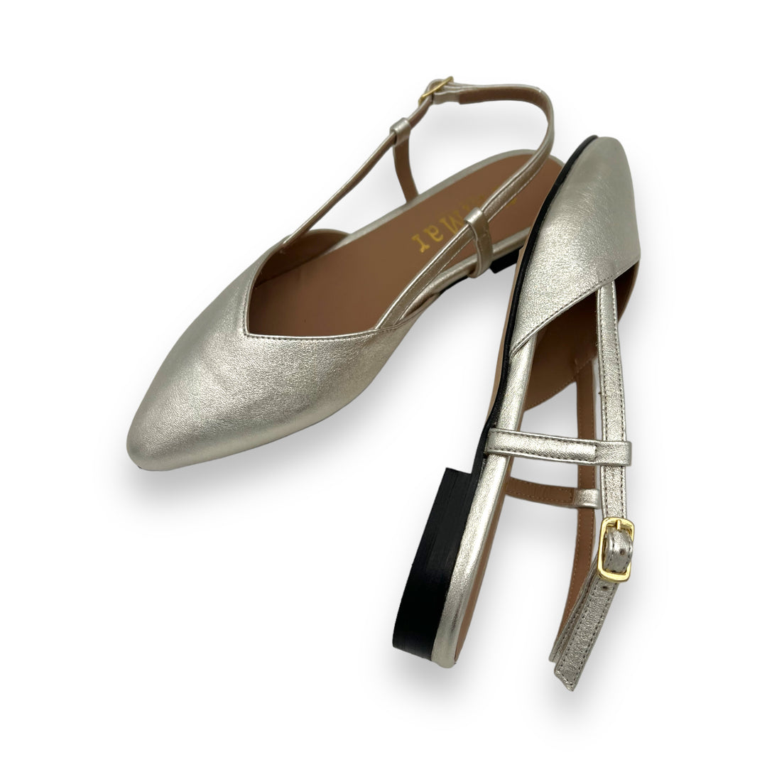 Slingback ChiMar Polverosa Platino