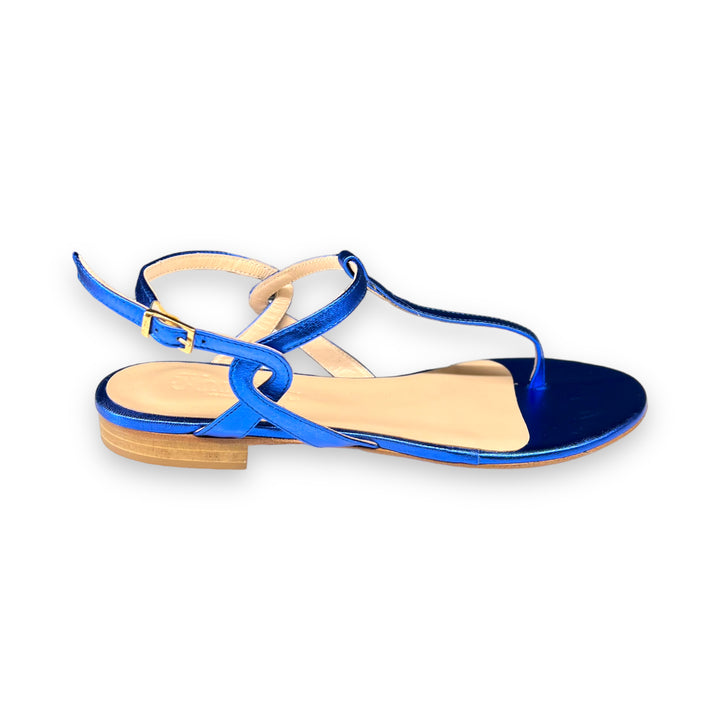 Bluette laminated PT flip flops