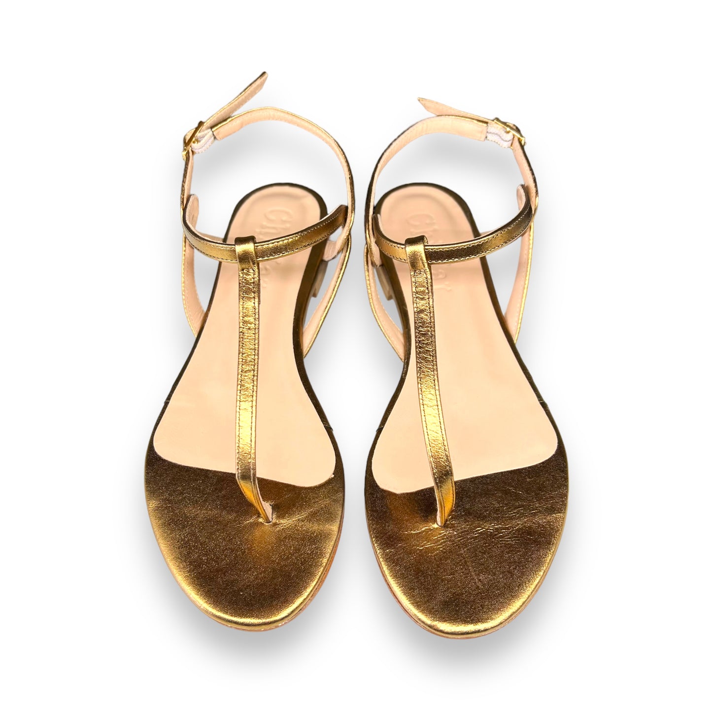 Bronze Laminated PT Flip-Flops