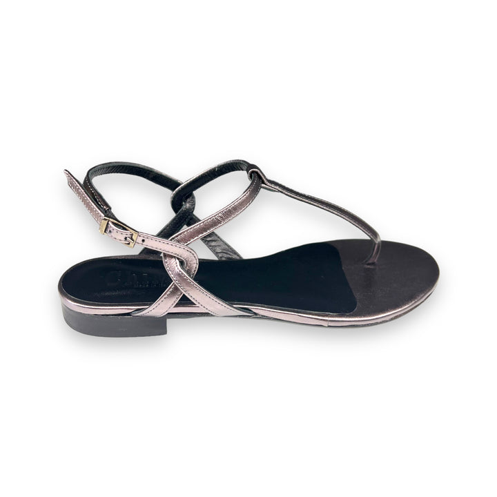 Anthracite Laminated PT Flip Flops