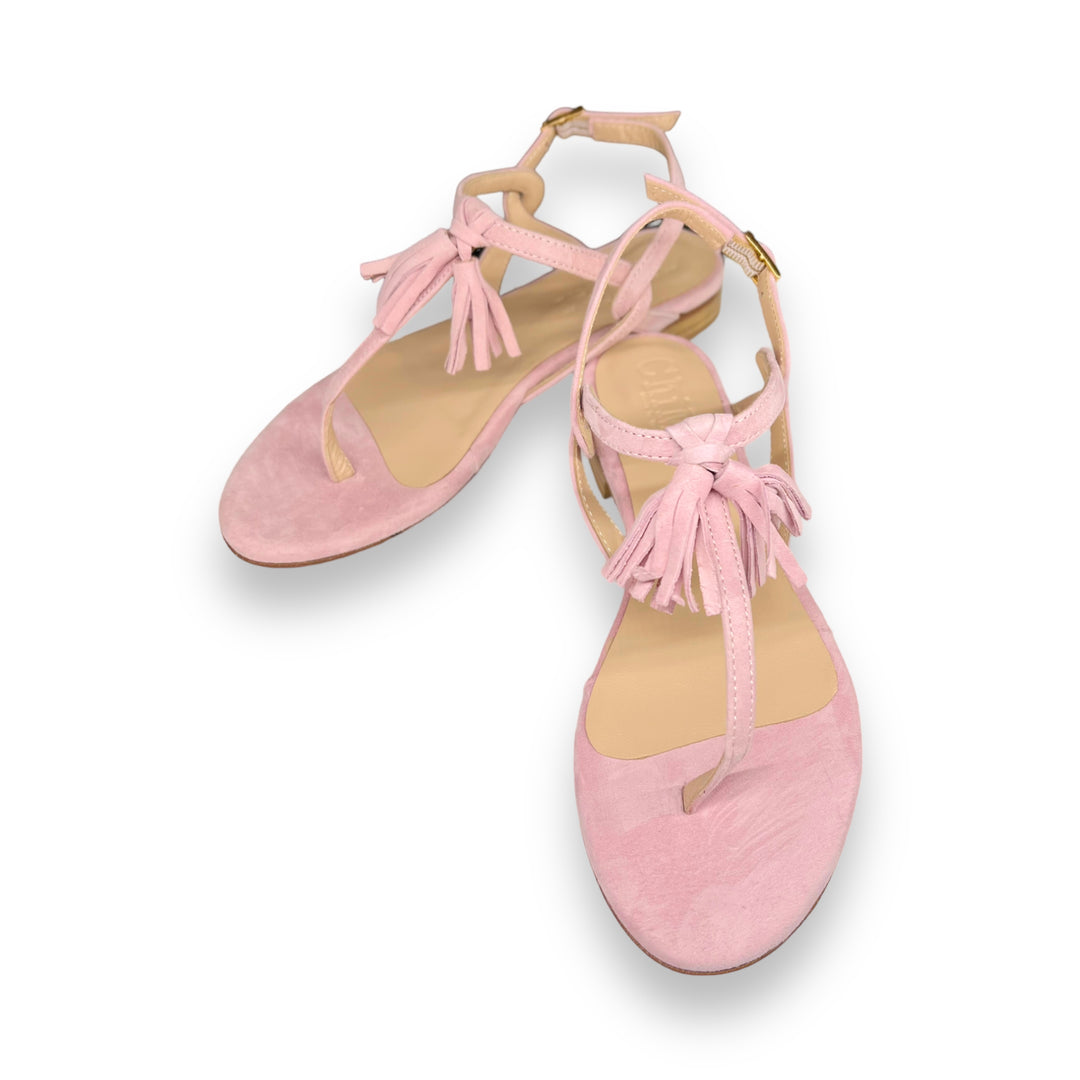 Barbie Tassel Flip Flops