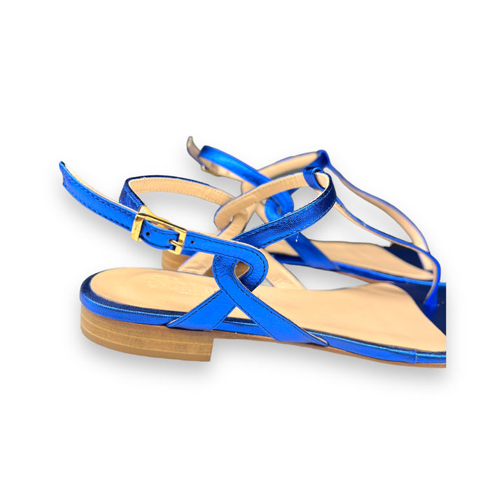 Bluette laminated PT flip flops