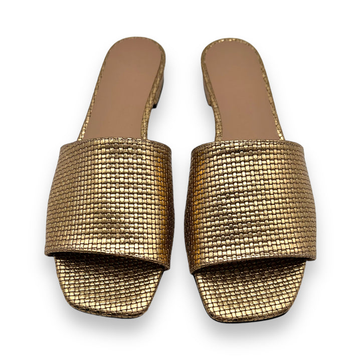 Bronze Print Slipper