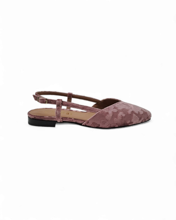 Slingback ChiMar Velvet Rosa