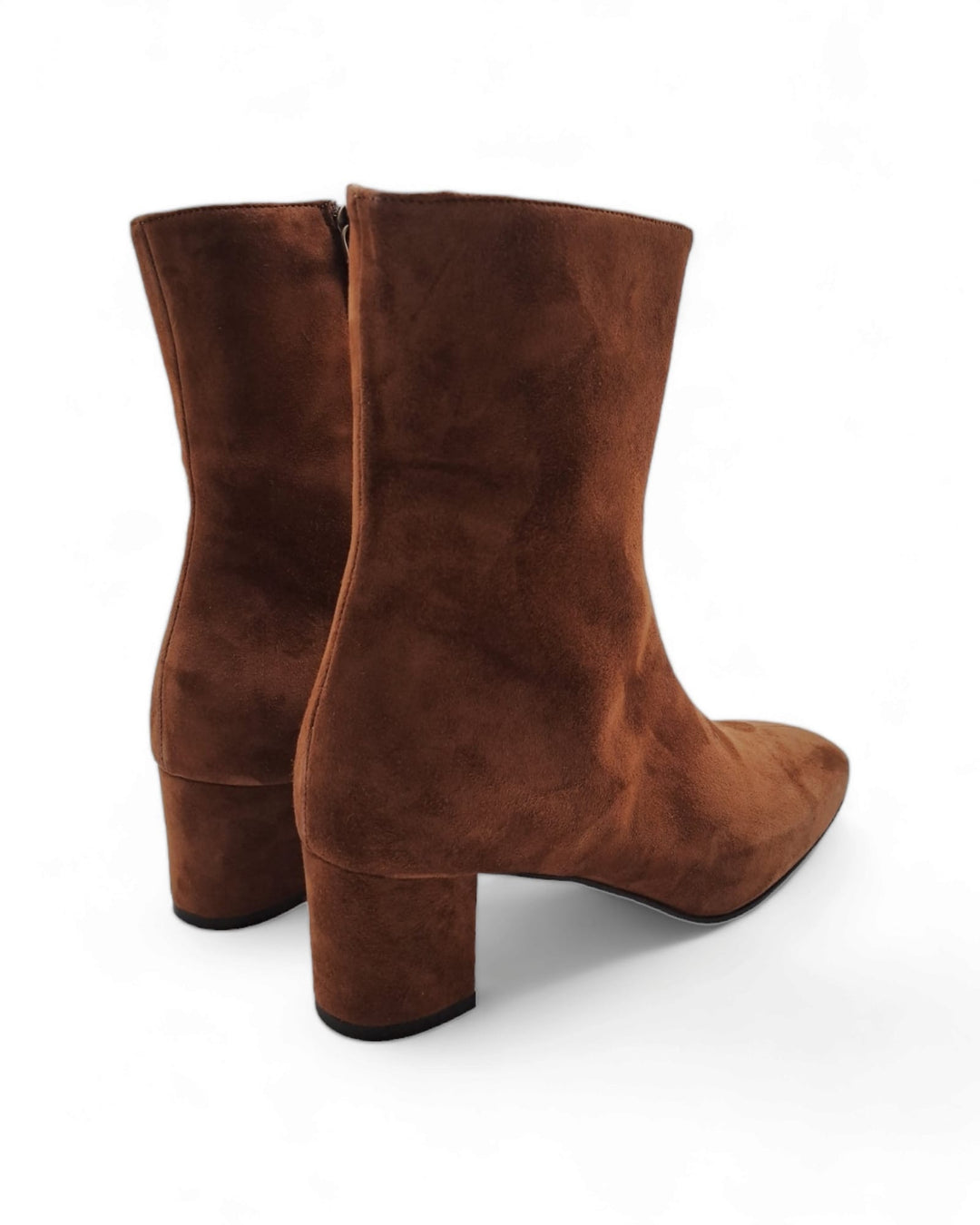 Silvana Ankle Boot in Cigar Suede "430"