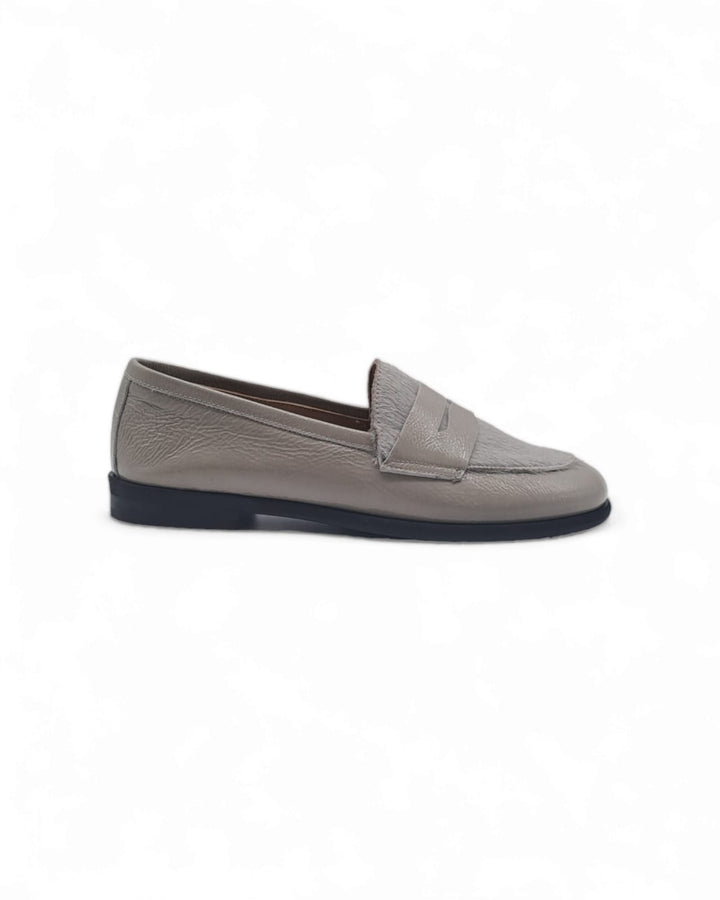 Manal Moccasin Patent Lite / Pony Gray