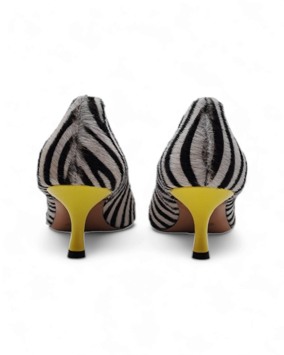 Décolleté Cavallino Zebra / Giallo