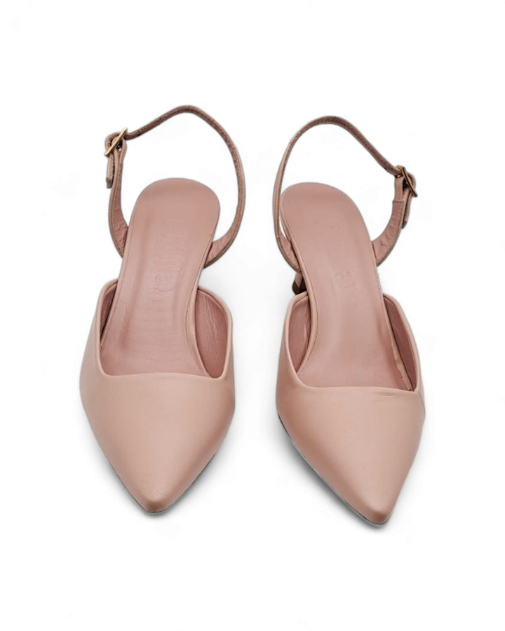 Slingback T5,5 Nappa Nude