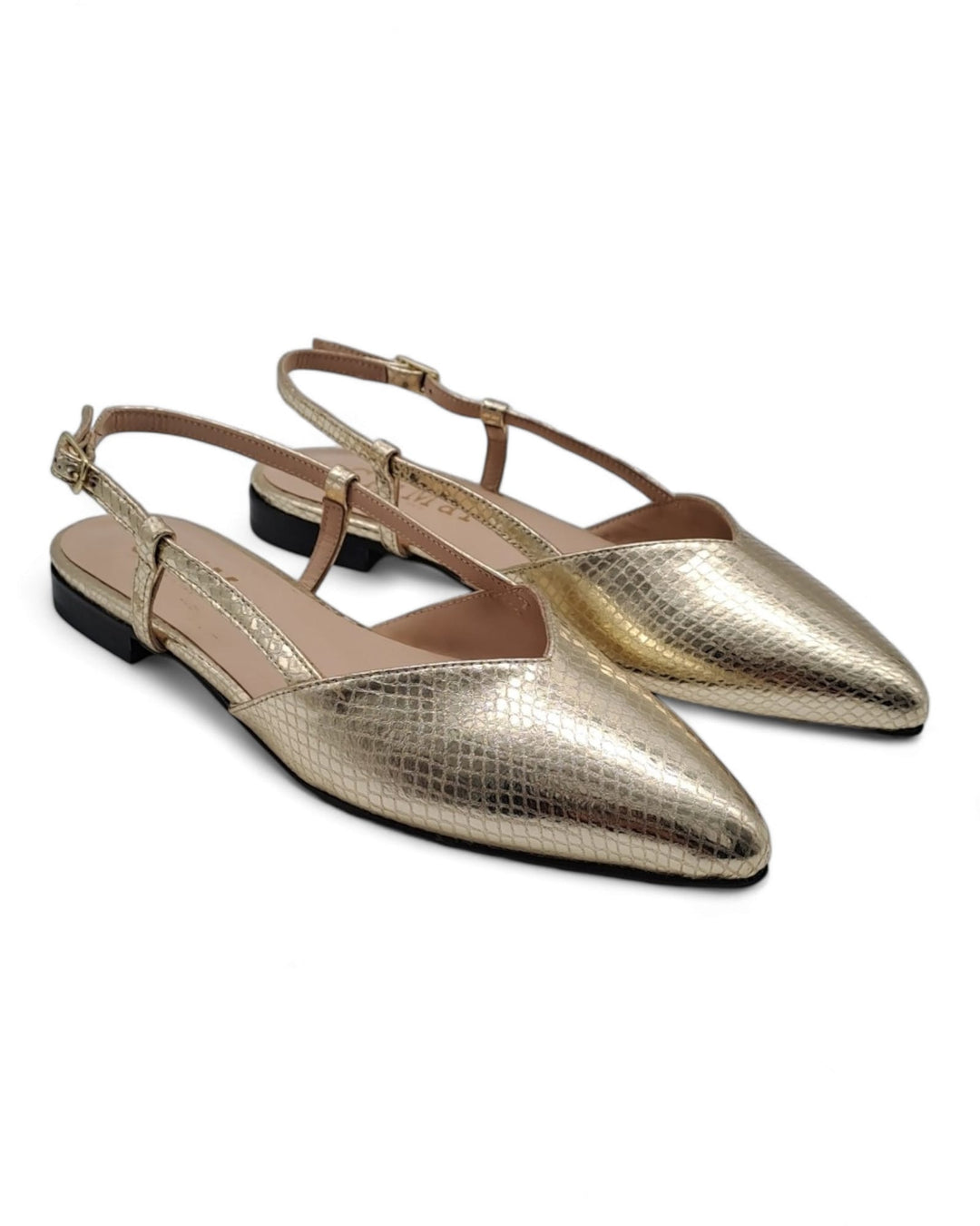 Slingback ChiMar Stampa/Platino