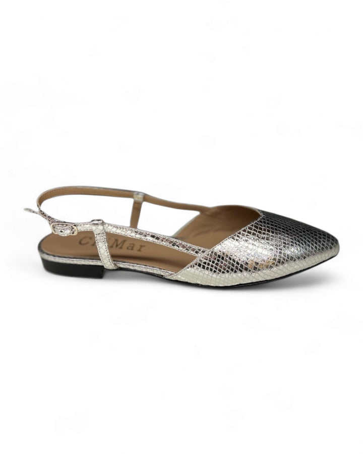 Slingback ChiMar Stampa/Argento