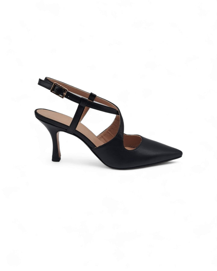 Claudia Nappa Black Slingback