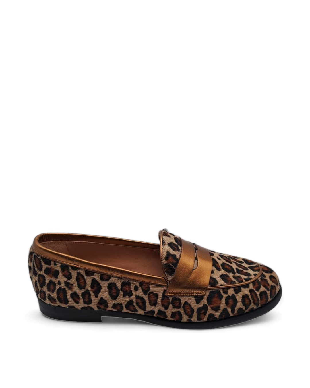 Mocassino Manal  Cavallino Lince /  Bendina Bronzo