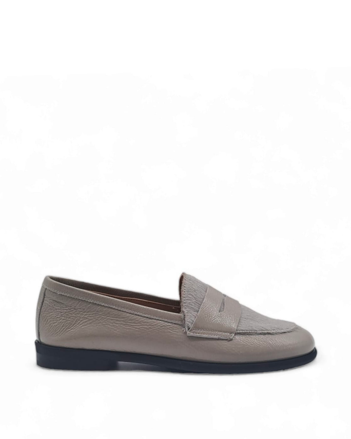 Mocassino Manal Vernice Lite / Cavallino Grigio