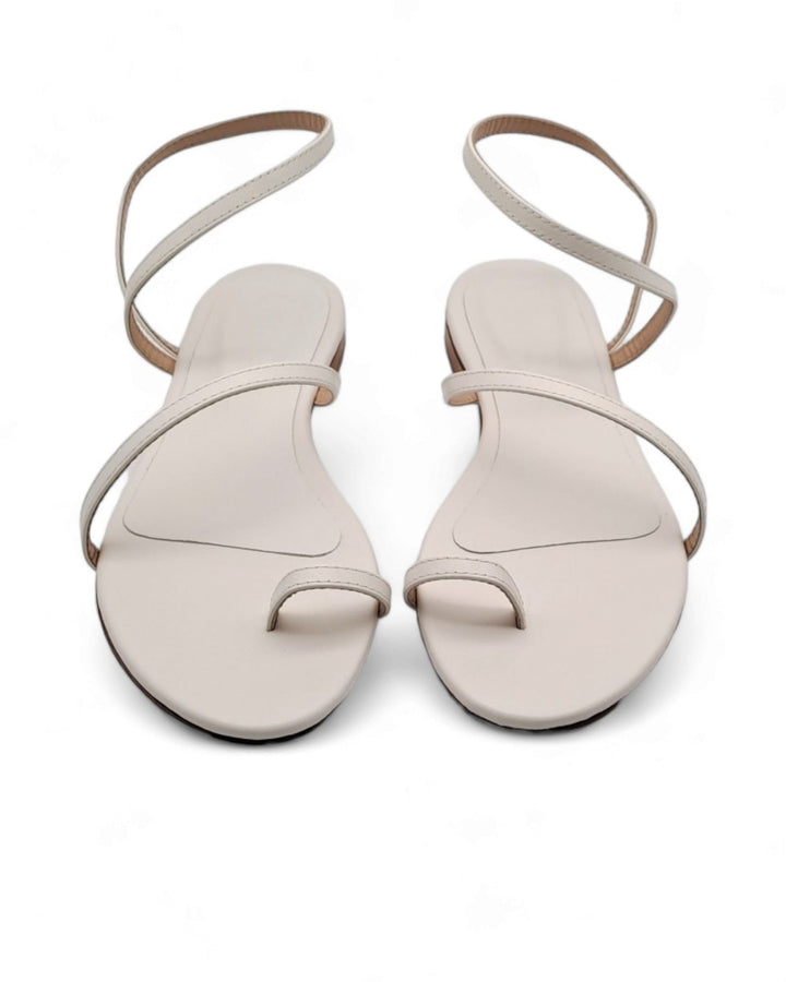 Sissi Cream Nappa Sandal