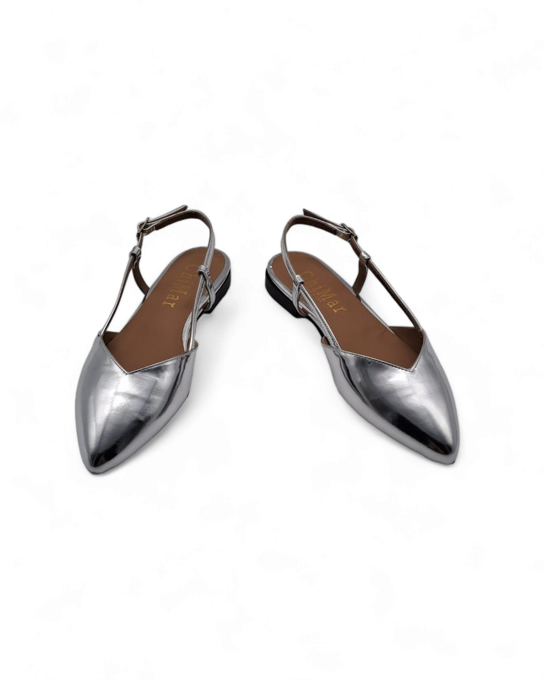 Slingback ChiMar Specchio Argento