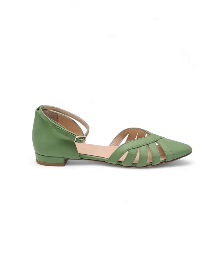 Slingback  Santen Nappa Menta