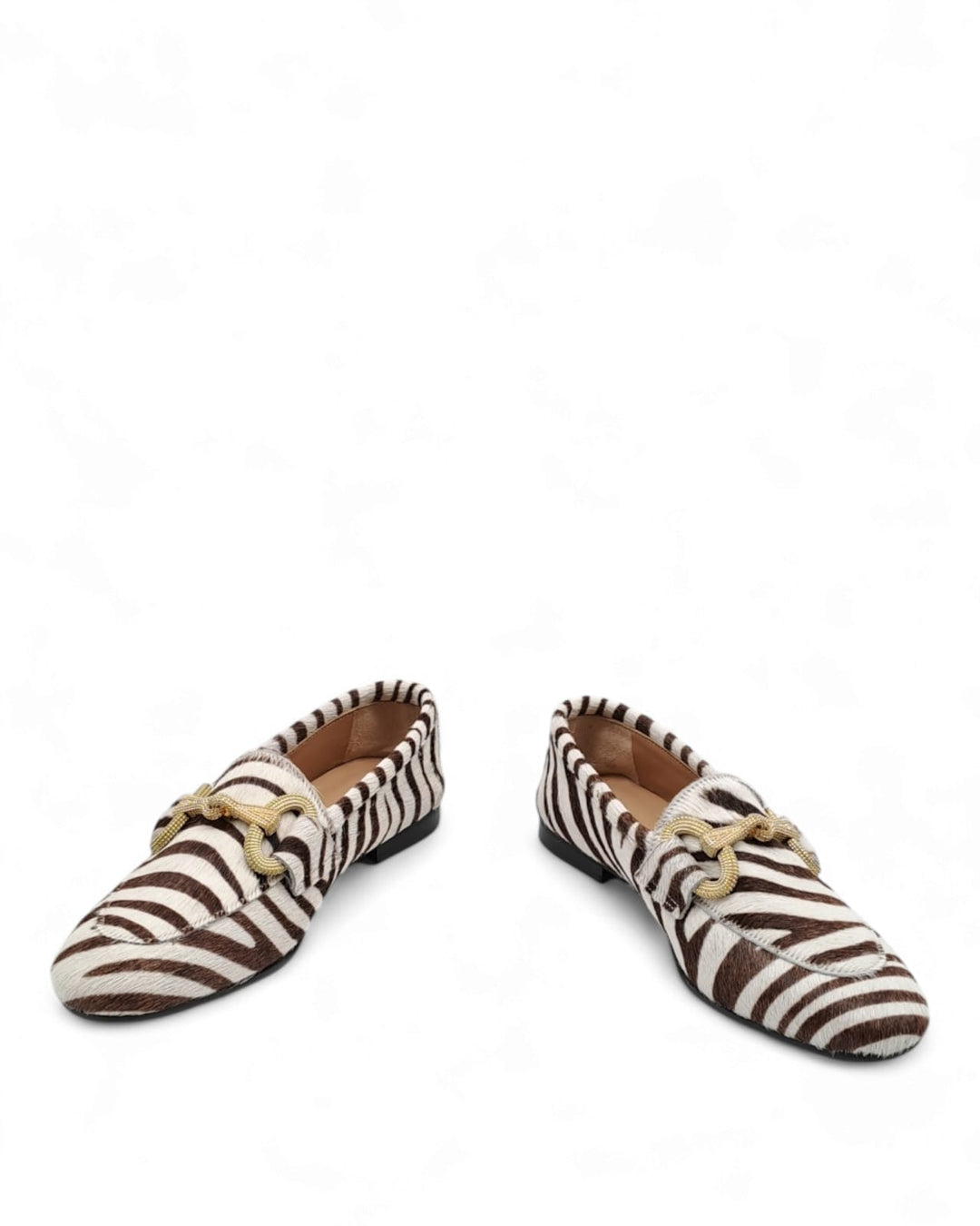 Mocassino Cavallino Zebra Moro