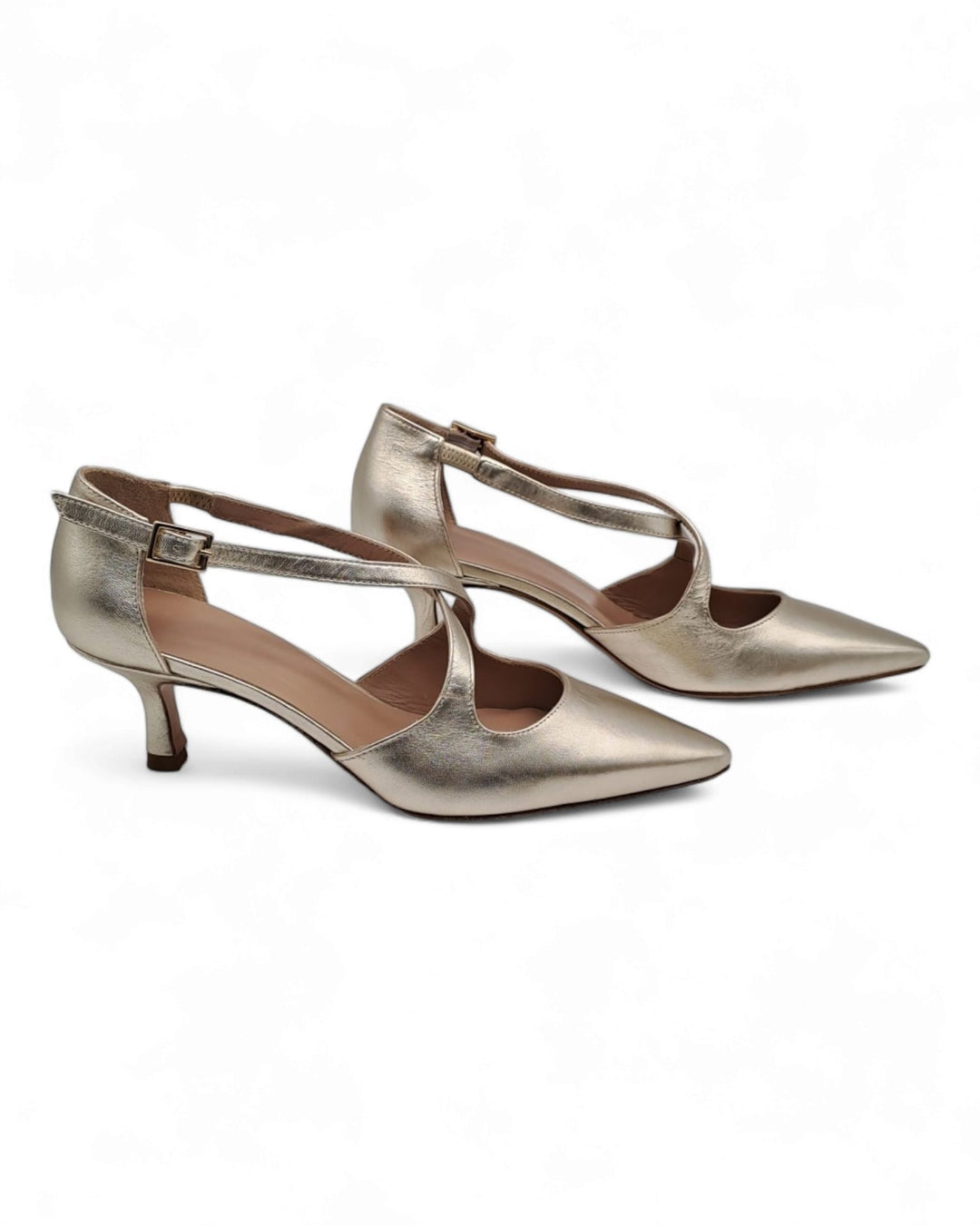 Sophia Slingback Platinum Laminate