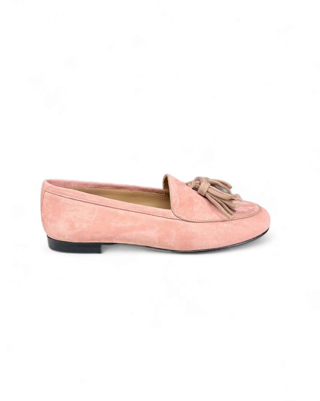 Mocassino Camoscio Rosa/Beige 815