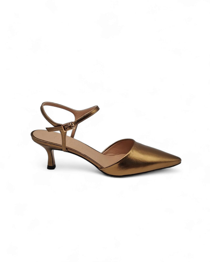 Slingback T5,5 Lam. Bronzo