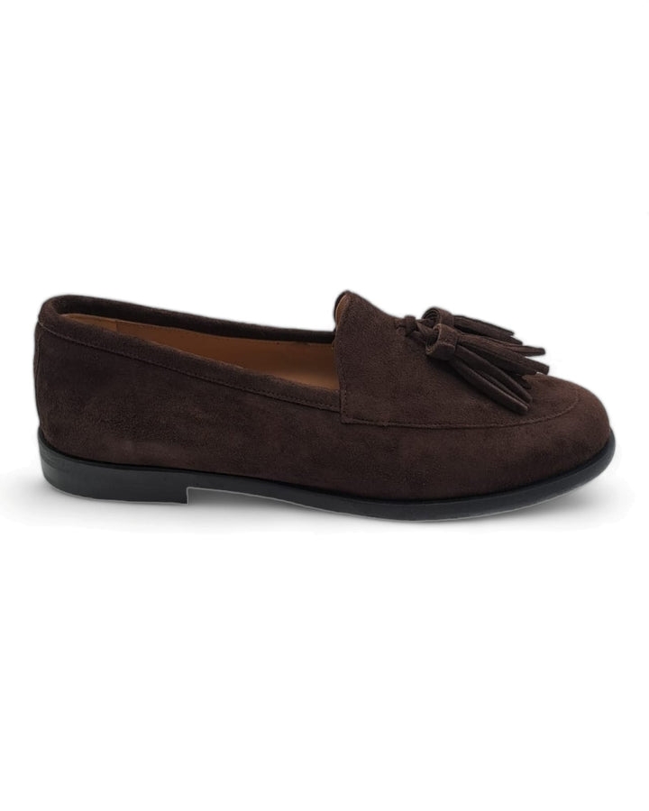 Manal Tassel Moccasin Suede TDM