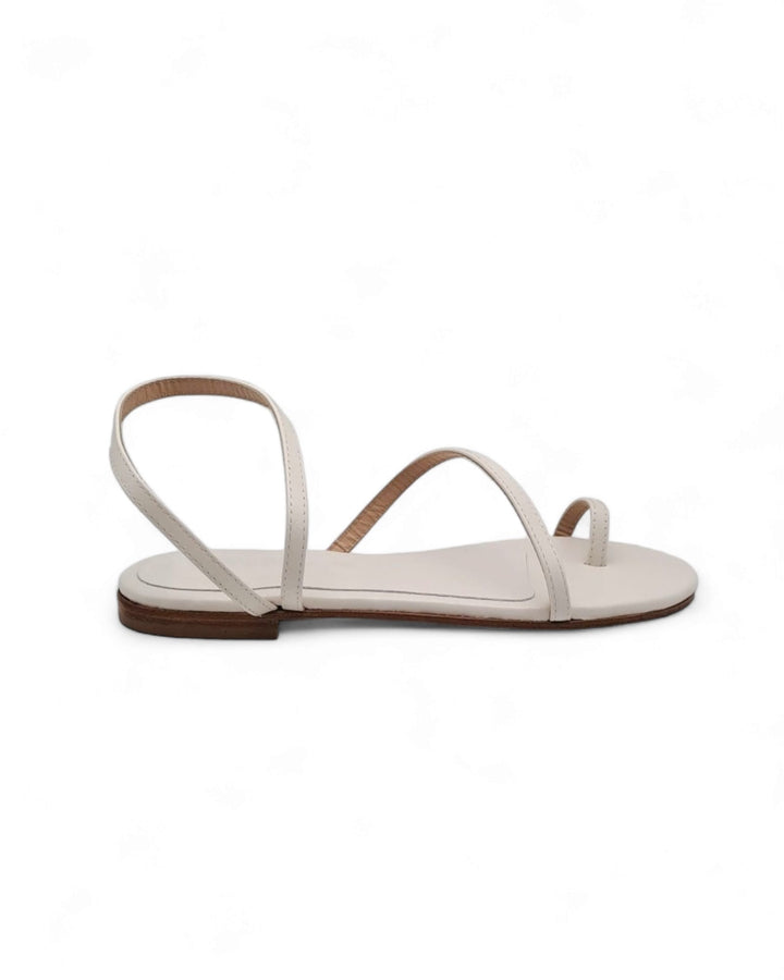 Sissi Cream Nappa Sandal