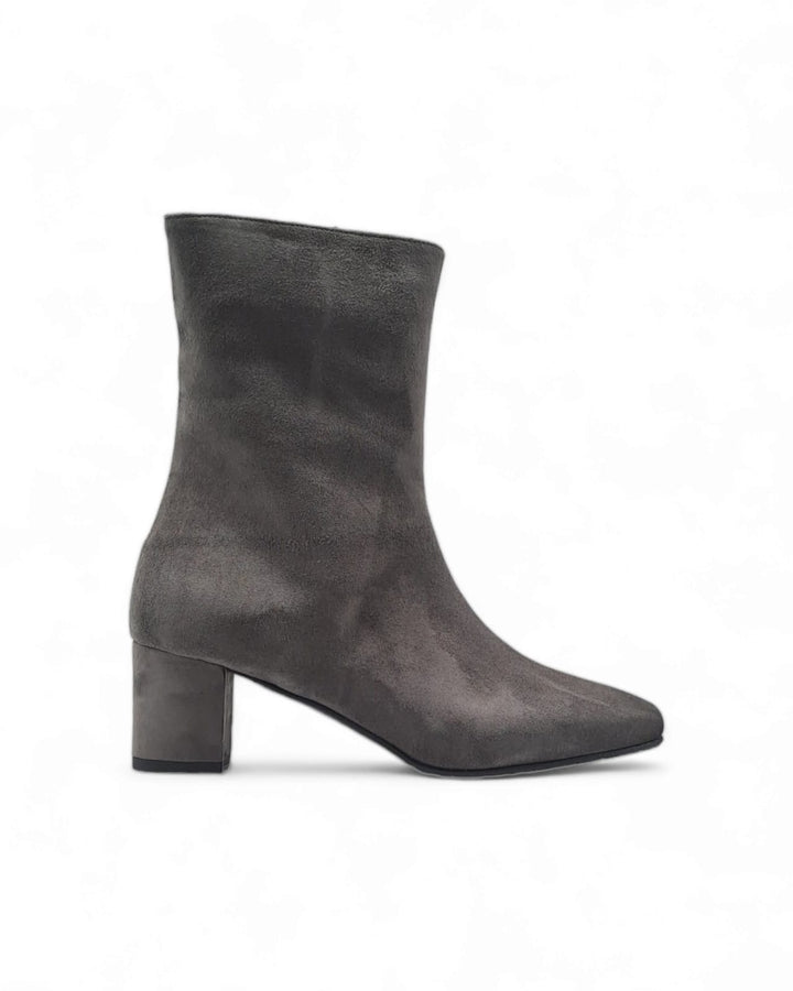 Silvana Ankle Boot in Gray Suede