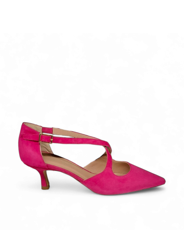 Slingback  Sophia  Camoscio Fucsia