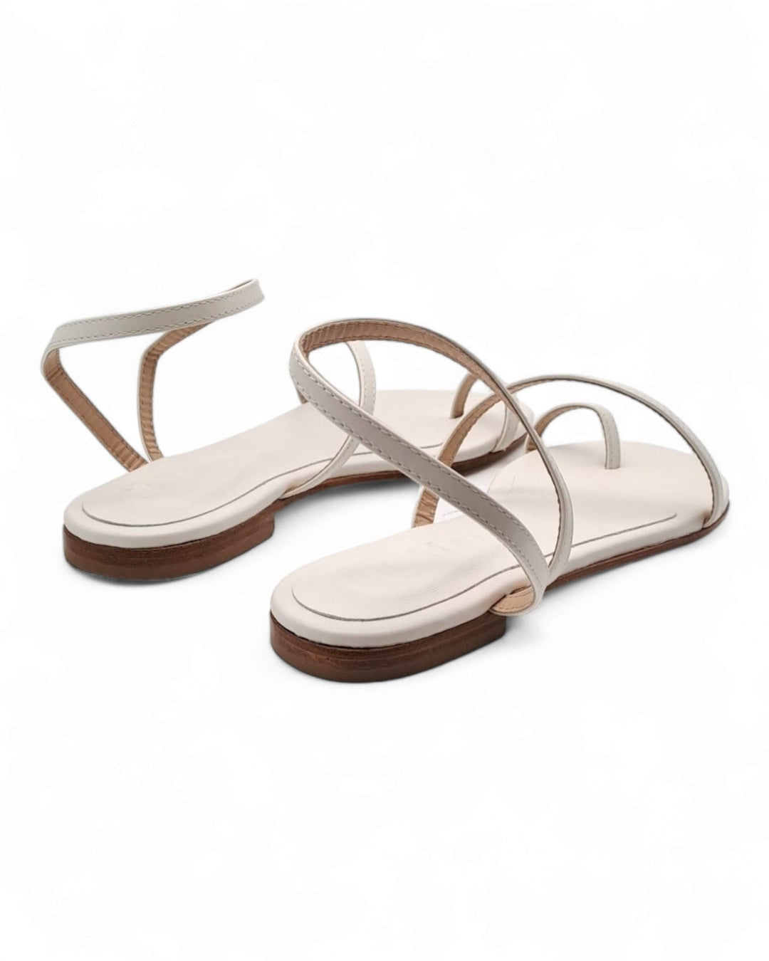 Sissi Cream Nappa Sandal