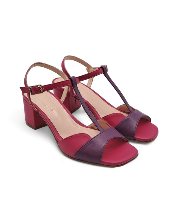 KiKi Nappa Cyclamen Sandal