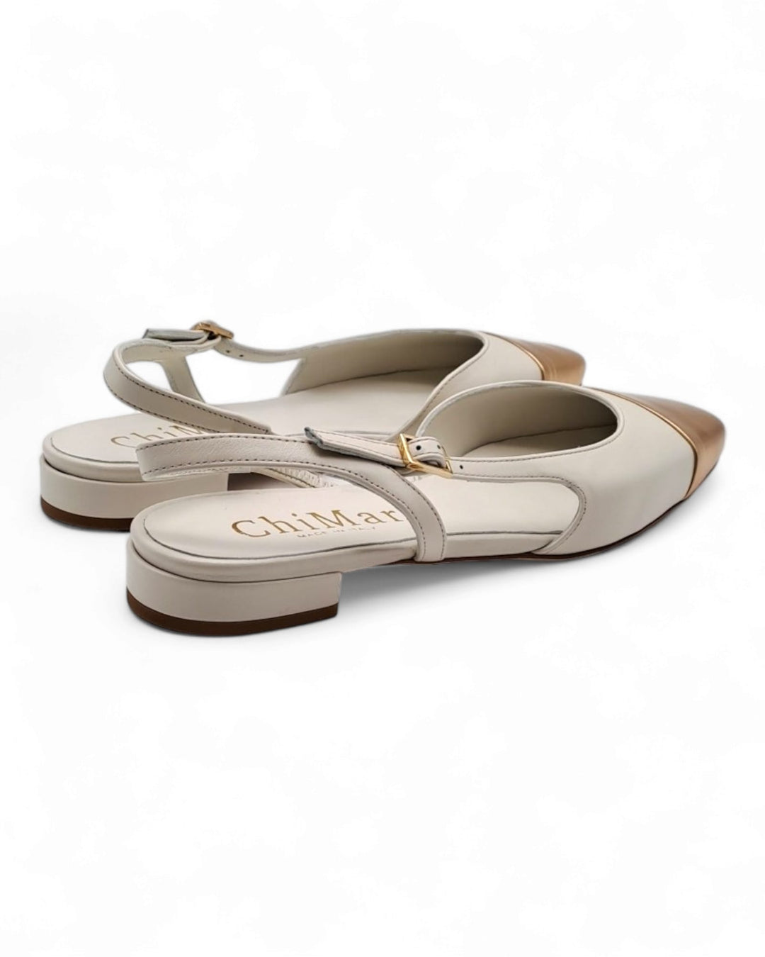 Slingback  Ginevra T. 2 cm  Milk / Mekong