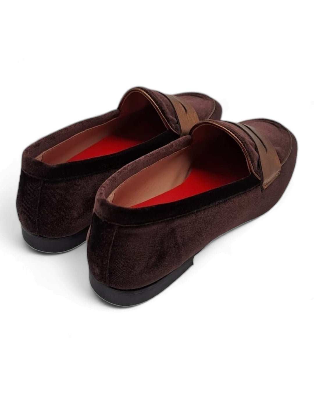 Velvet moccasin TDM / bronze laminate