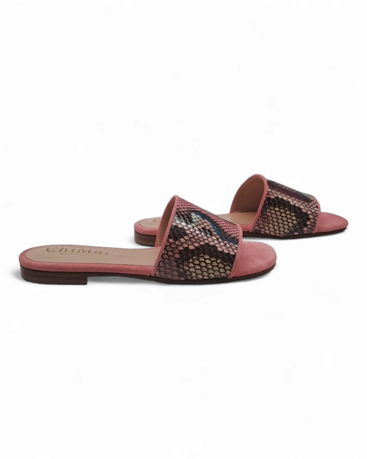 Pink/Red Tassel Slipper