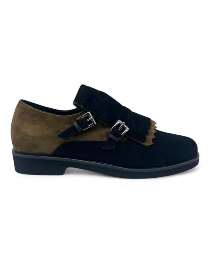 Mocassino Camoscio Nero / Mility