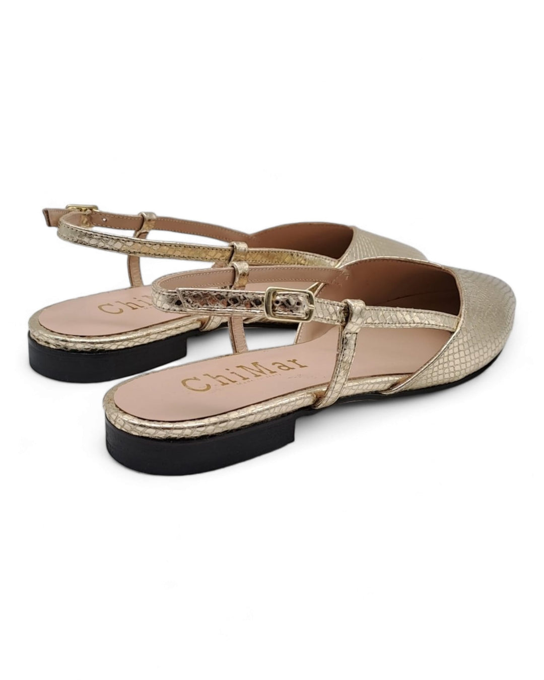 Slingback ChiMar Stampa/Platino